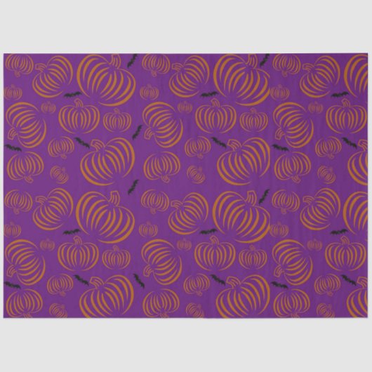 Cute Pumpkins tissue paper Tissuepapier (Voorkant)