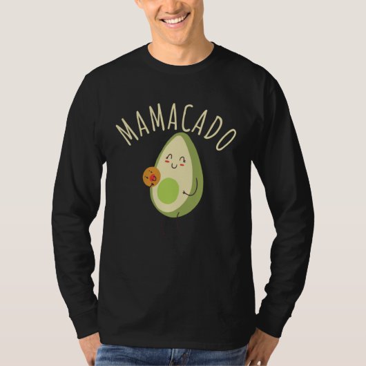 Cute Pun Mamacado T-shirt (Voorkant)