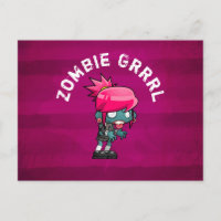 Cute Punk Rock Zombie Grrl