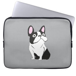 Cute pup laptop sleeve