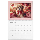 Cute Puppies 2026 Calendar Kalender (Feb 2027)