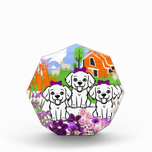 Cute puppies fotoblokken (Voorkant)