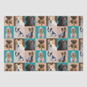 Cute Puppies Gift for Hondenliefhebbers Animal Cft Tissuepapier