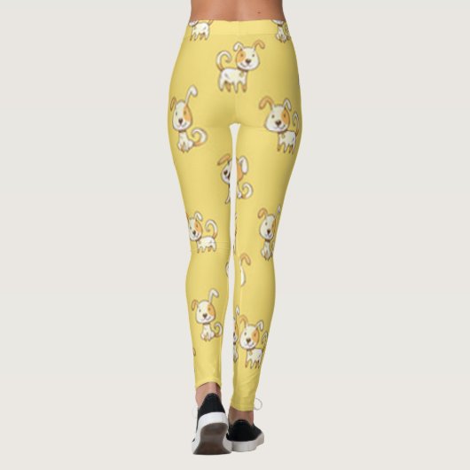Cute Puppies Leggings (Achterkant)