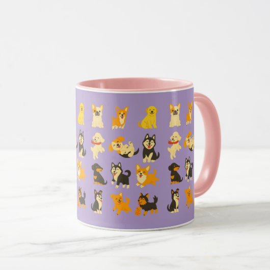 Cute Puppies Mok (Voorkant rechts)