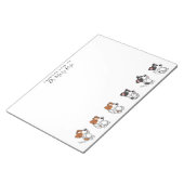 Cute Puppies Notitieblok (Schuin)