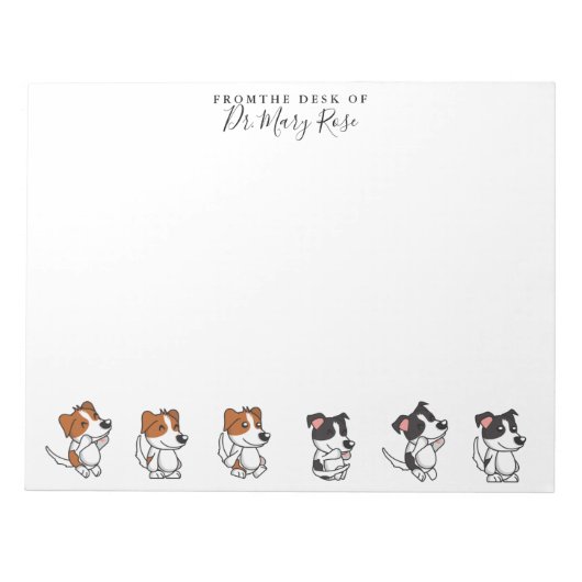 Cute Puppies Notitieblok (Voorkant)