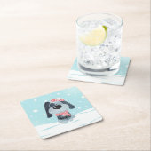 Cute puppy, baby kartonnen onderzetters (Insitu)