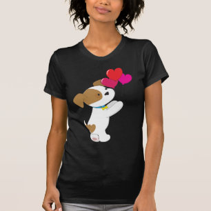 Cute Puppy Balloons T-shirt