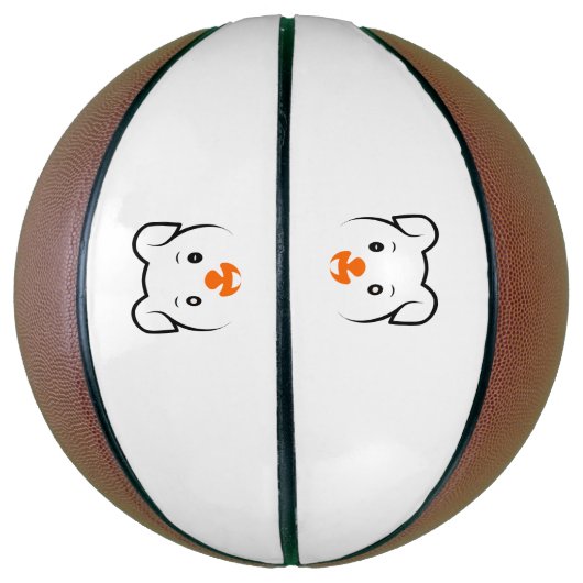 Cute Puppy Basketbal (Verticaal)
