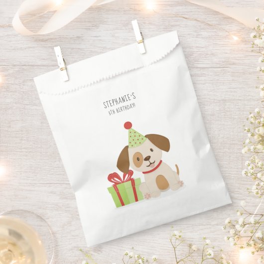 Cute Puppy Bedankzakje (Geknipt)