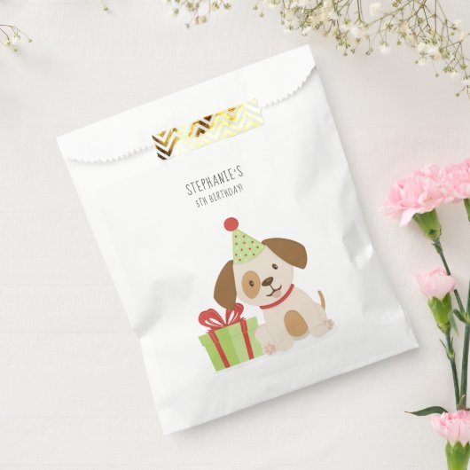 Cute Puppy Bedankzakje (Gezegeld)