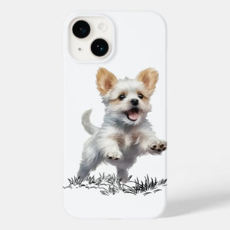 “Cute Puppy Case-Mate iPhone 14 Hoesje – Stijlvoll