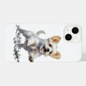 “Cute Puppy Case-Mate iPhone 14 Hoesje – Stijlvoll (Achterkant (horizontaal))