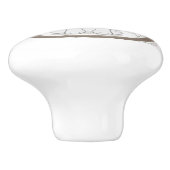 Cute Puppy Ceramic Knob. Keramische Knop (Zijkant)