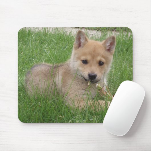 Cute Puppy Computer Mousepad Muismat (Met muis)