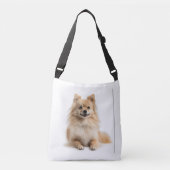 Cute puppy crossbody tas (Voorkant)
