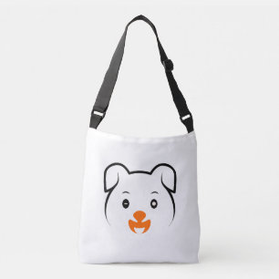 Cute Puppy Crossbody Tas