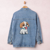 Cute Puppy Denim Jacket (Hangar)