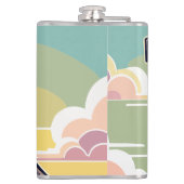 Cute Puppy designed thermal flask  Heupfles (Achterkant)