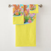 Cute Puppy Dog Bad Handdoek (Insitu)