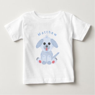 Cute Puppy Dog Cartoon Aangepast roze pasta