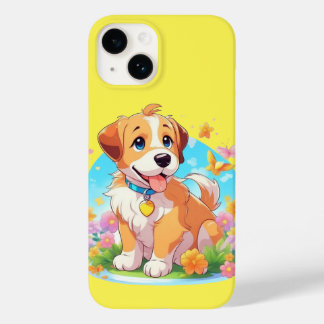 Cute Puppy Dog Case-Mate iPhone 14 Hoesje