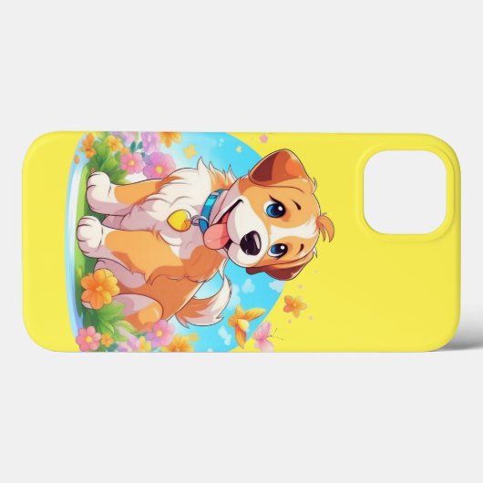 Cute Puppy Dog Case-Mate iPhone Case (Achterkant (horizontaal))