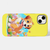Cute Puppy Dog Case-Mate iPhone Case (Achterkant (horizontaal))