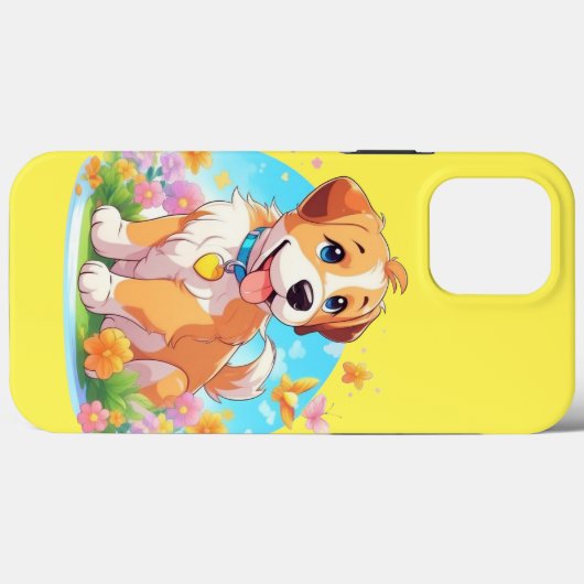 Cute Puppy Dog Case-Mate iPhone Case (Achterkant (horizontaal))