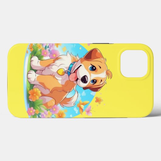 Cute Puppy Dog Case-Mate iPhone Case (Achterkant (horizontaal))