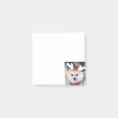 Cute Puppy Dog Foto Pommeren Post-it® Notes (Voorkant)