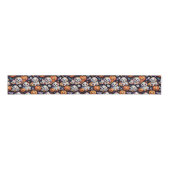 Cute Puppy Dog Halloween Celebration Grosgrain Lint (Voorkant)