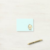 Cute Puppy Dog Illustratie Post-it® Notes (Op bureau)