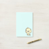 Cute Puppy Dog Illustratie Post-it® Notes (Op bureau)