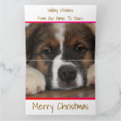 Cute Puppy Dog Kaart (Binnen)