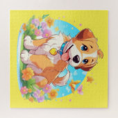 Cute Puppy Dog Legpuzzel (Horizontaal)
