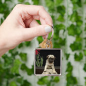 Cute Puppy Dog-lovers Gift-reeks Sleutelhanger (Hand)