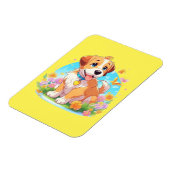 Cute Puppy Dog Magneet (Linkerzijde)