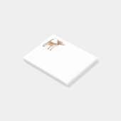 Cute Puppy Dog mama Funny Chihuahua Post-it® Notes (Schuin)