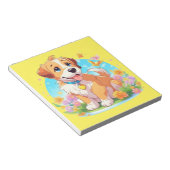 Cute Puppy Dog Notitieblok (Schuin)