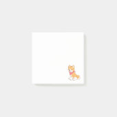 Cute Puppy Dog Shiba Inu Post-it® Notes (Voorkant)