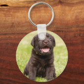Cute puppy dog sleutelhanger (Voorkant)