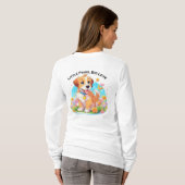 Cute Puppy Dog T-shirt (Achterkant volledig)