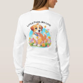 Cute Puppy Dog T-shirt (Achterkant)