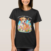 Cute Puppy Dog T-shirt (Voorkant)