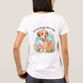 Cute Puppy Dog T-shirt (Achterkant)