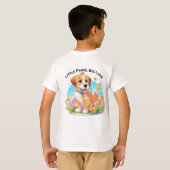 Cute Puppy Dog T-shirt (Achterkant volledig)