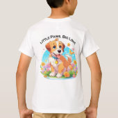 Cute Puppy Dog T-shirt (Achterkant)