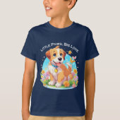 Cute Puppy Dog T-shirt (Voorkant)